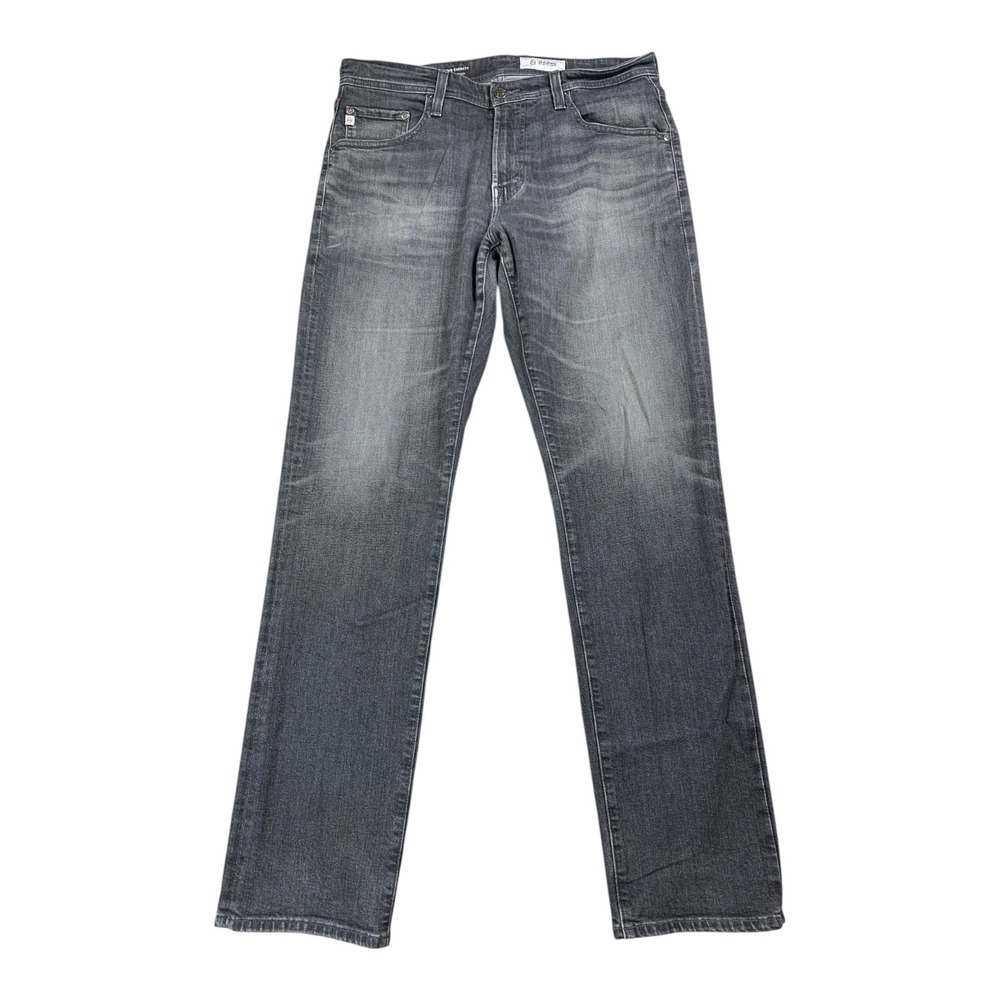 AG Adriano Goldschmied The Everett Jean 34x34 Black Slim Straight AG-ED Denim